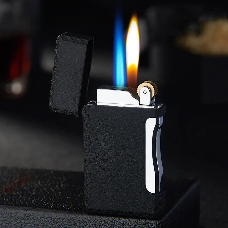 Personalized Double Flame Rechargeable Metal Lighter