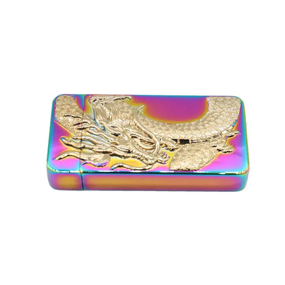 3D Relief USB Rechargeable Dual Arc Lighter