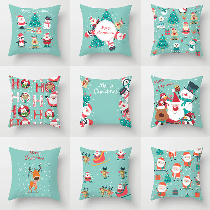 Christmas Cartoon Pillowcase