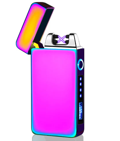 Custom Dual Arc Rechargeable Lighter with Logo