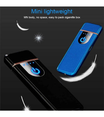 Touch Sensitive Mini USB Rechargeable Lighter Gift