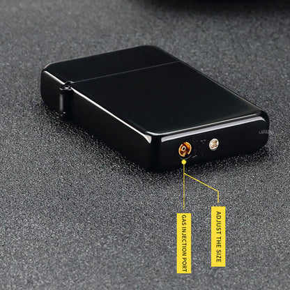 Personalized Metal Direct Red Flame Inflatable Lighter