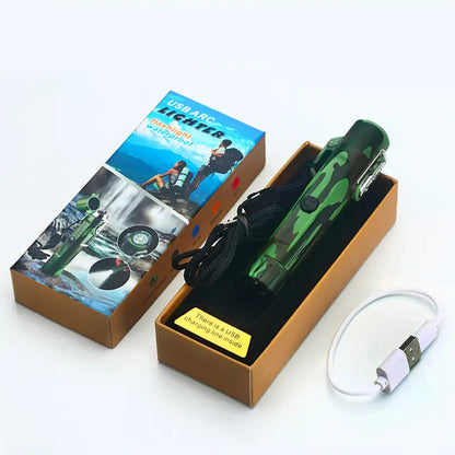 Waterproof Camouflage Dual Arc Lighter