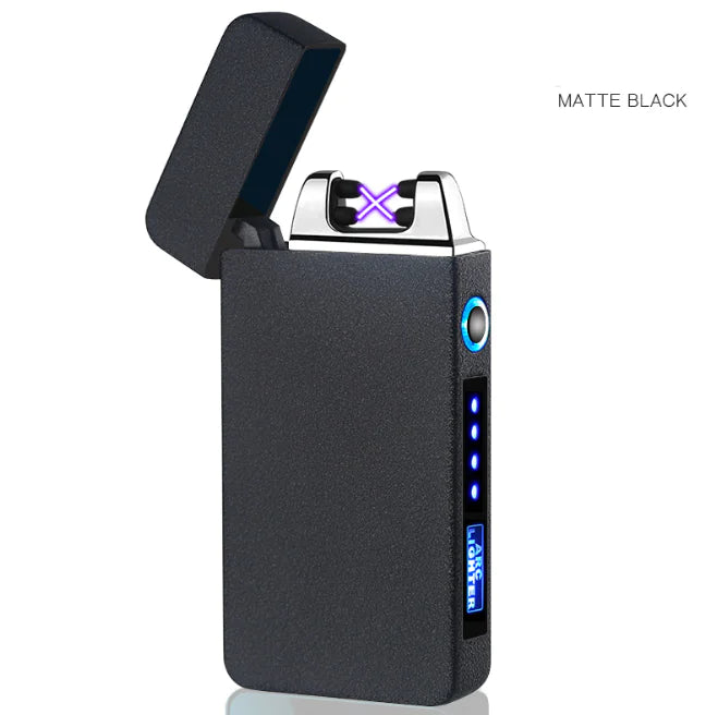 Custom Dual Arc Rechargeable Lighter with Logo