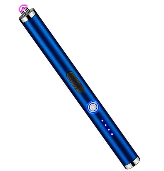 Pallets for Sale Liquidation Unclaimed Electric Lighter Windproof Flameless Lighter USB Rechargeable Lighter Long Handle Design Double-𝐚𝐫𝐜 Ignition Suitable for Grilling and Camping