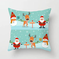 Christmas Cartoon Pillowcase