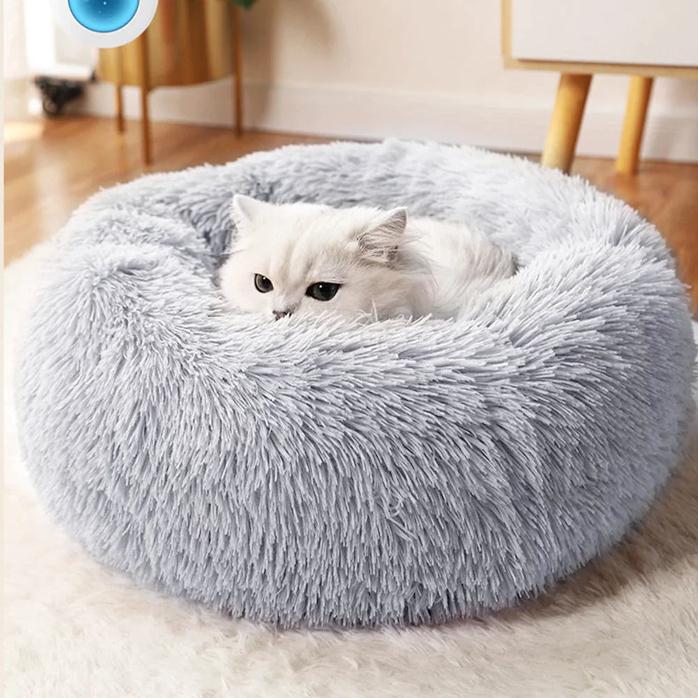 Cozy Cat Nest for Warm and Deep Sleep Comfort