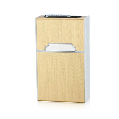 USB Rechargeable Metal Cigarette Case for 20 Cigarettes