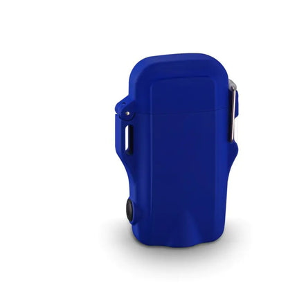 Outdoor Dual Arc Lighter with Flashlight and USB Charge