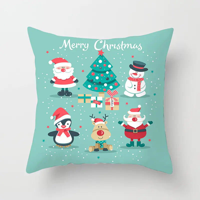 Christmas Cartoon Pillowcase